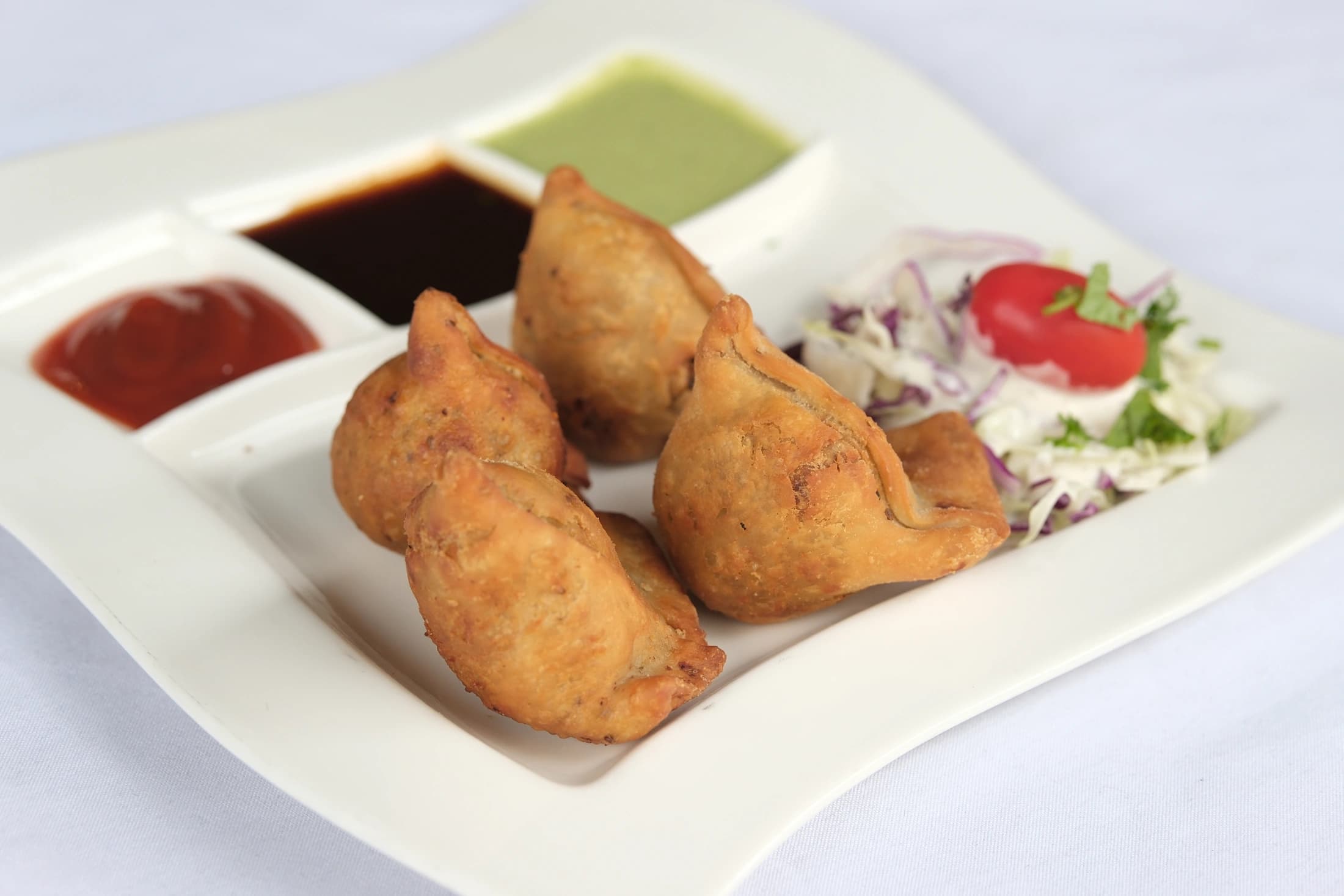 India Oven vegetable samosas