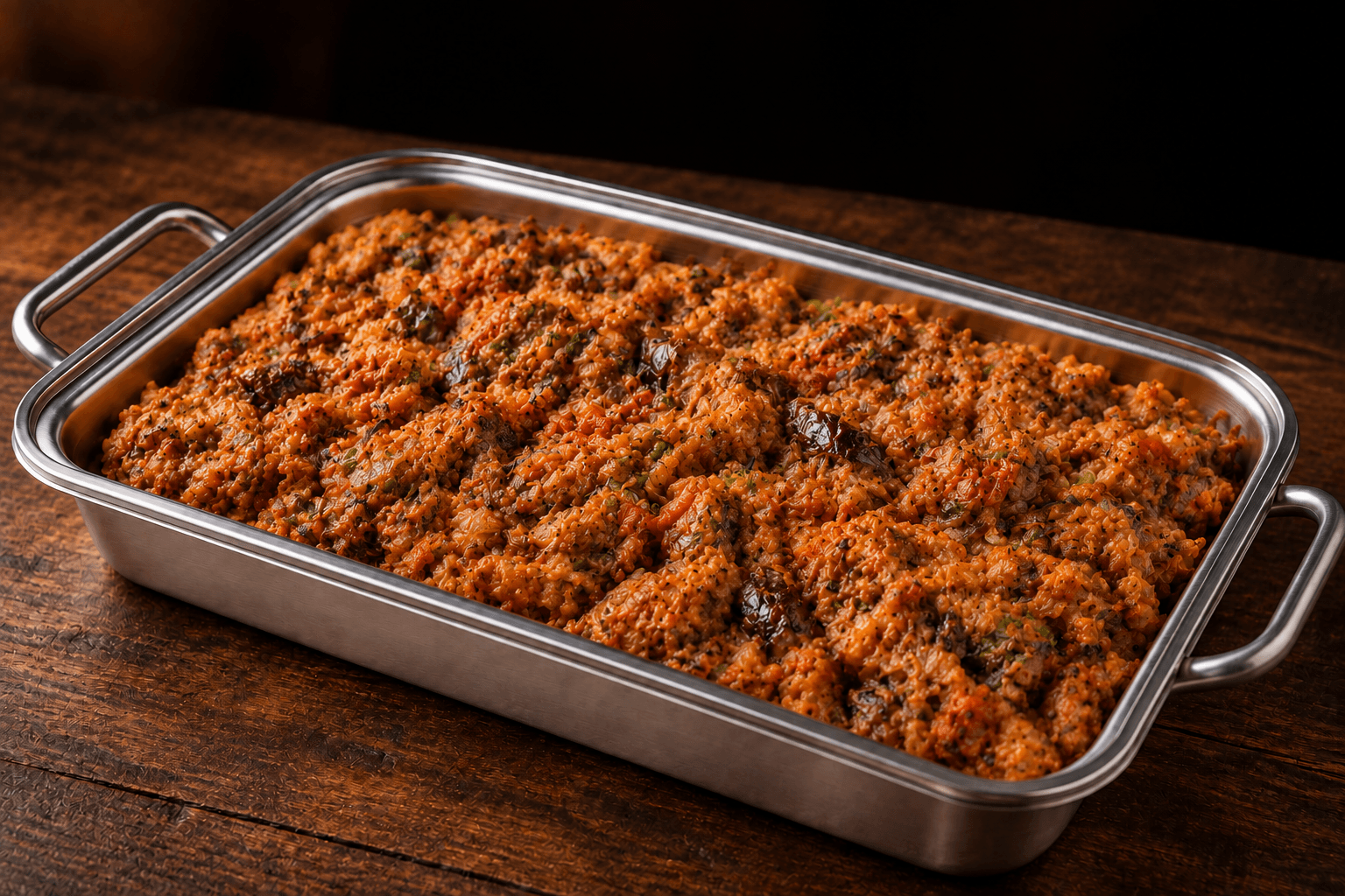 Baingan Bhurtha Tray, party tray catering selection at India Oven in Citrus Heights