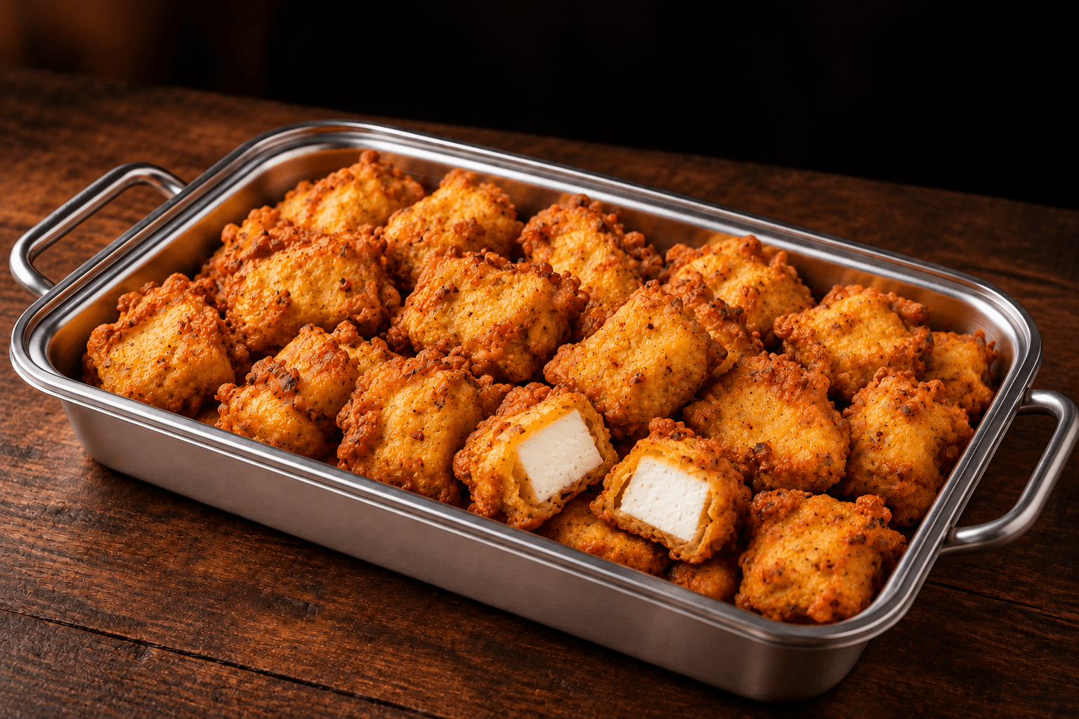 Paneer Pakora Tray, party tray catering selection at India Oven in Citrus Heights