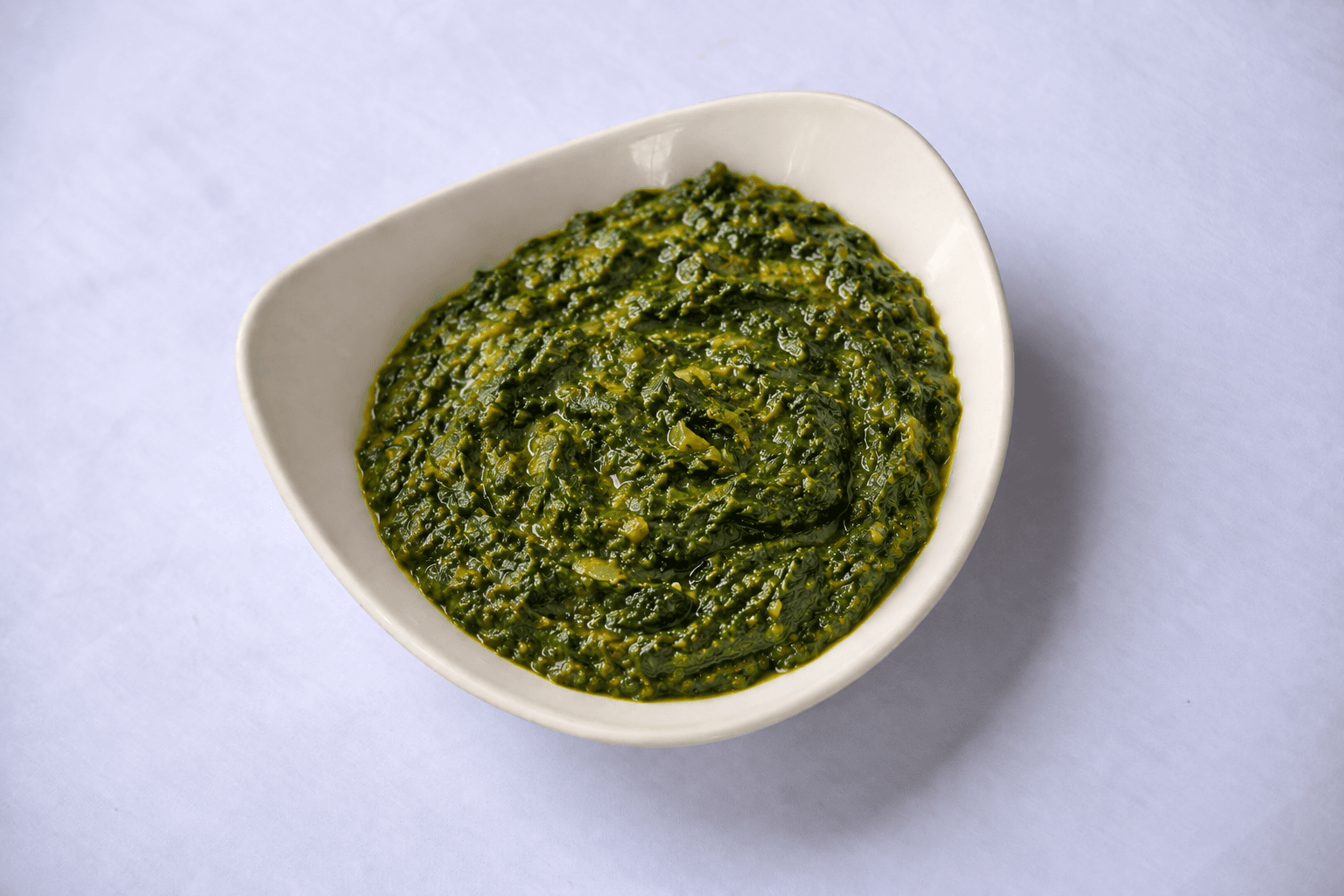Plain Saag, served at India Oven Sacramento