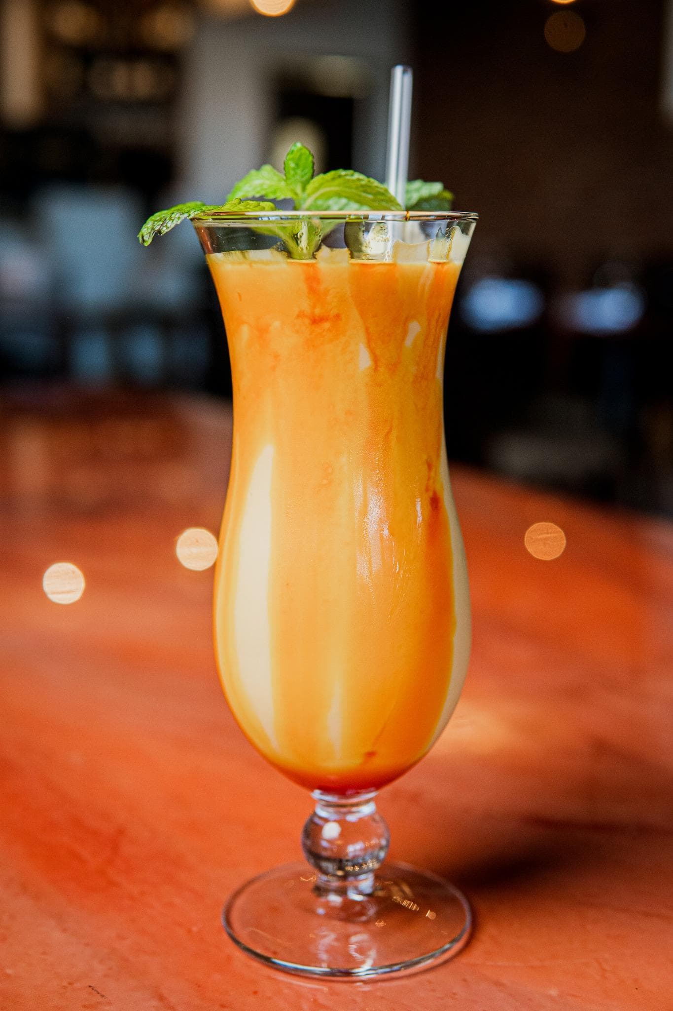 mango lassi, served at India Oven Sacramento