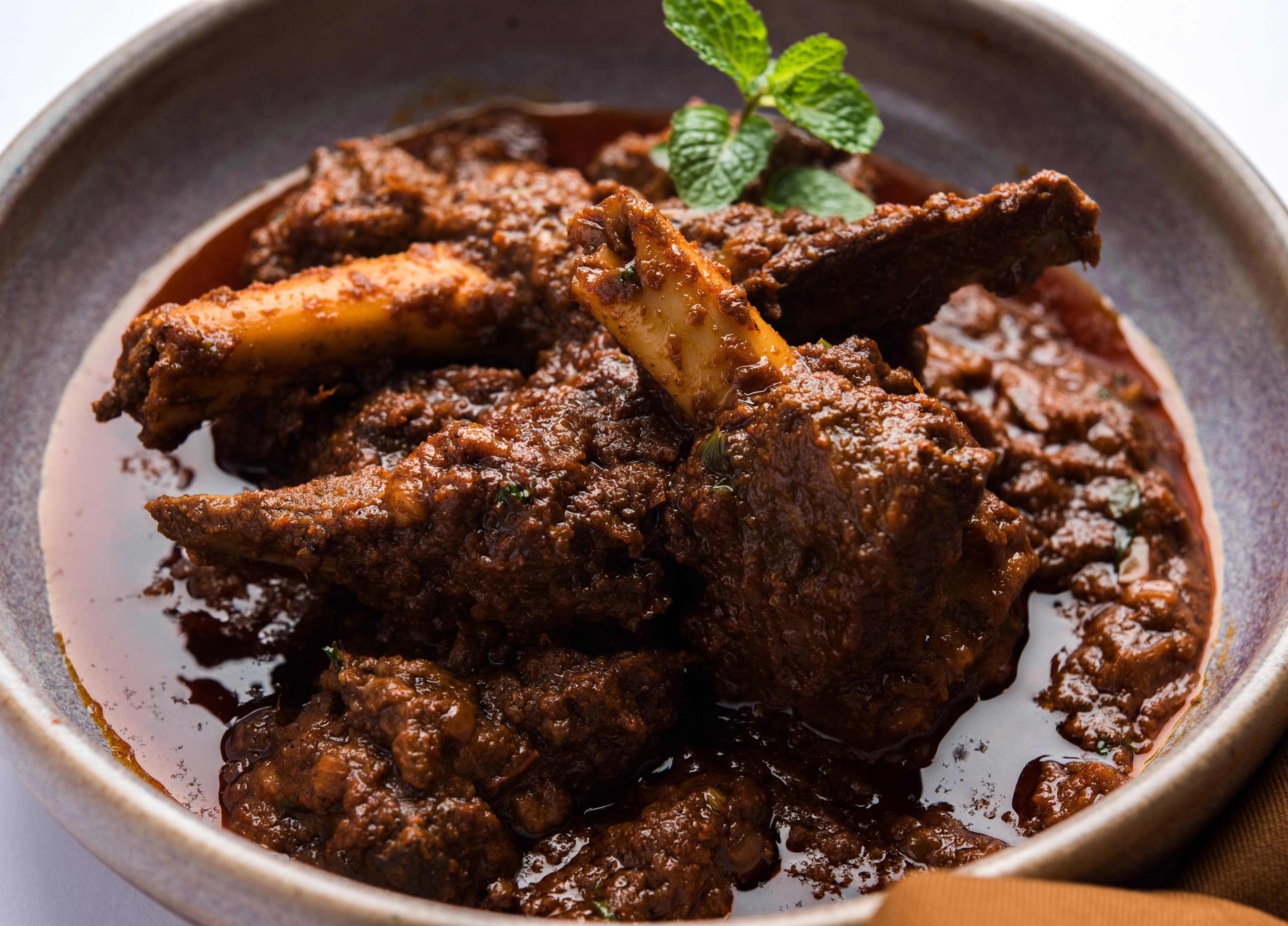 Lamb Tikka Masala, served at India Oven Sacramento