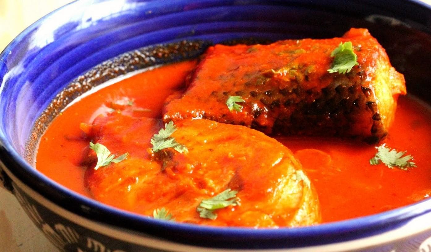 Fish Curry(no cream), served at India Oven Sacramento