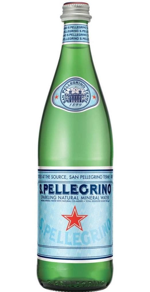 San Pellegrino, served at India Oven Sacramento
