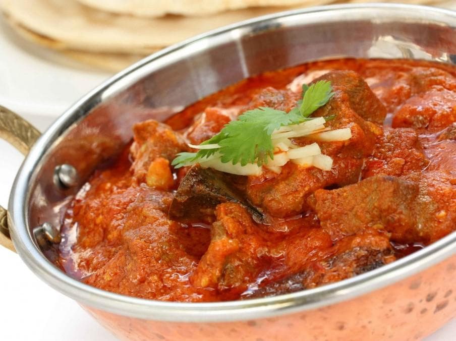 Lamb Korma, served at India Oven Sacramento
