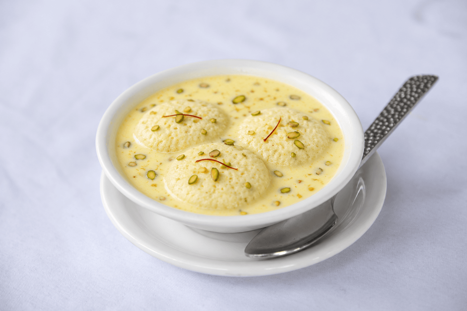 Ras Malai, party tray catering selection at India Oven in Auburn