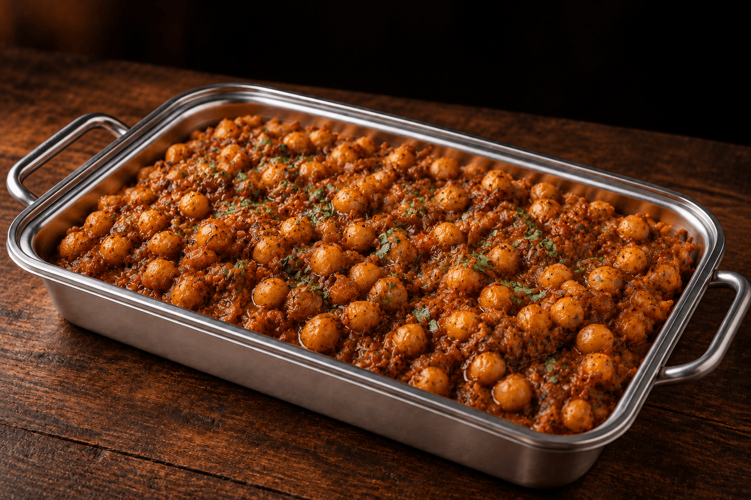 Chole Tray, party tray catering selection at India Oven in El Dorado Hills