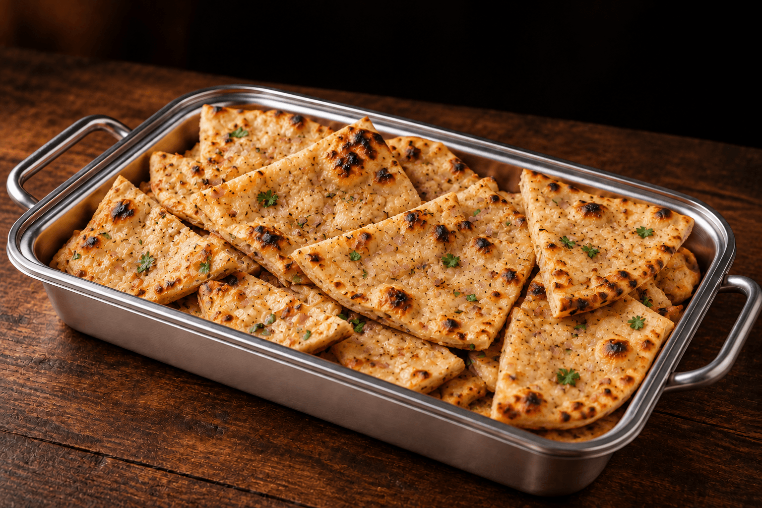 Onion Kucha Tray, party tray catering selection at India Oven in Roseville