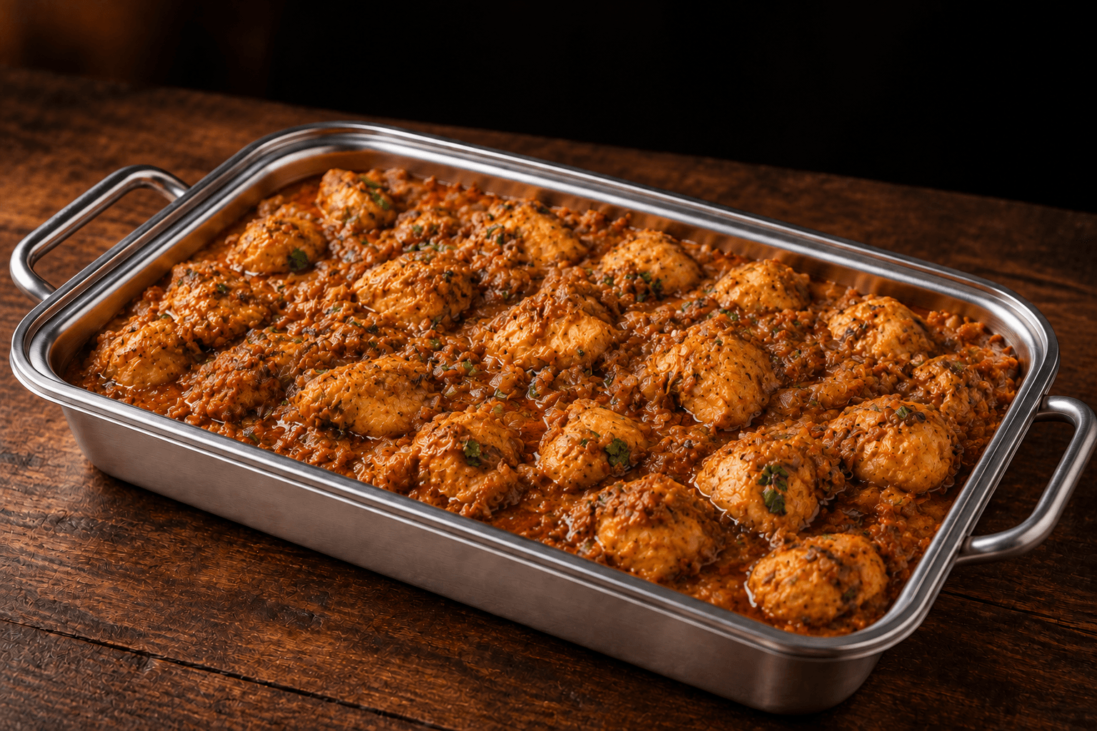 Chicken Curry Tray, party tray catering selection at India Oven in Roseville