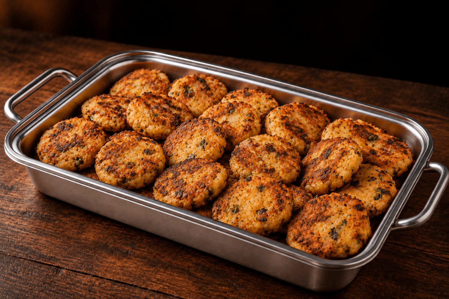 Aloo Tikki Tray, party tray catering selection at India Oven in Roseville
