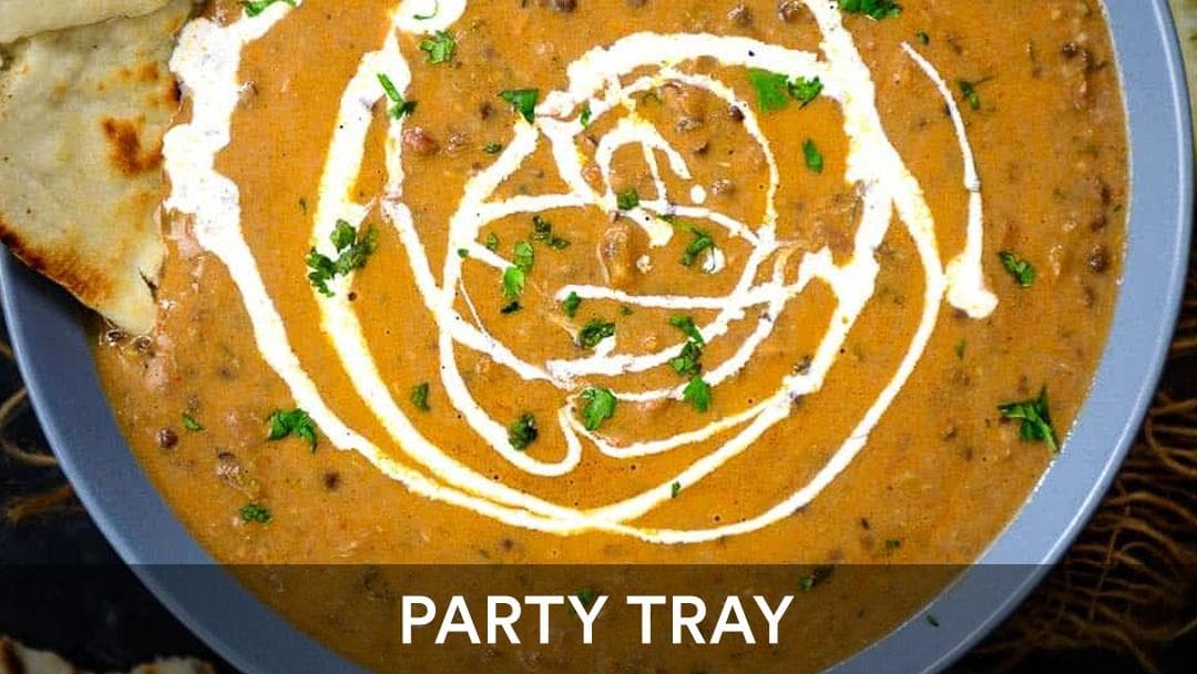Dal Makani Tray, party tray catering selection at India Oven in Elk Grove