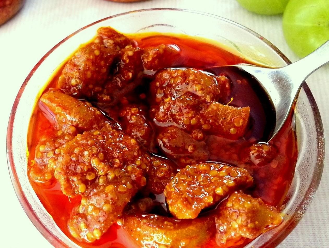 ACHAAR, served at India Oven Elk Grove