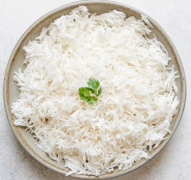 BASMATI RICE, served at India Oven Elk Grove