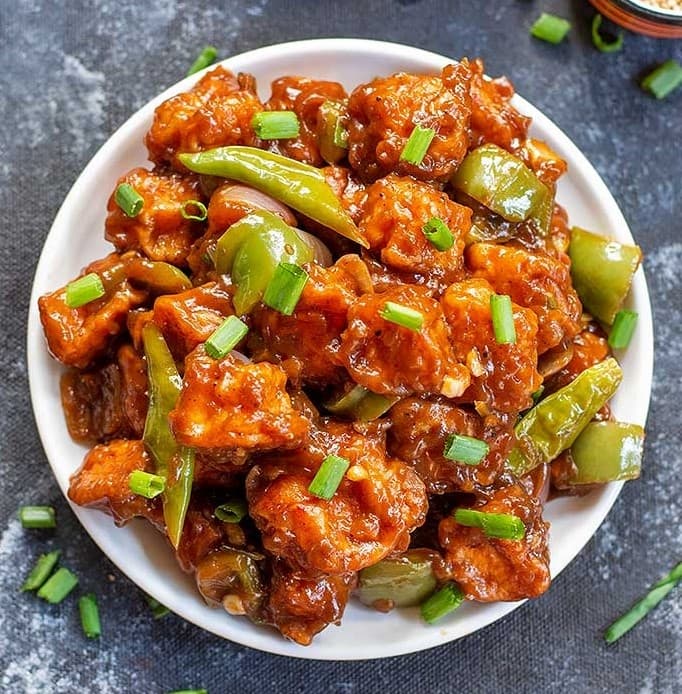 PANNER CHILI, served at India Oven Elk Grove