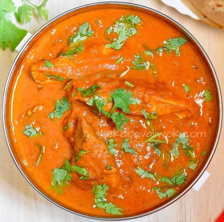 FISH KORMA, served at India Oven Elk Grove