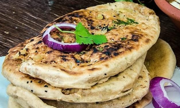 PANEER NAAN, served at India Oven Elk Grove