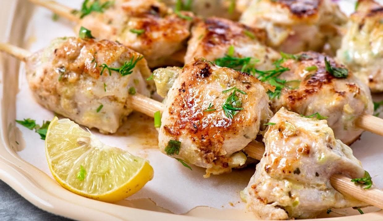 CHICKEN MALAI TIKKA, served at India Oven Elk Grove
