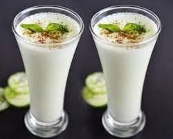 LASSI SWEET, served at India Oven Elk Grove
