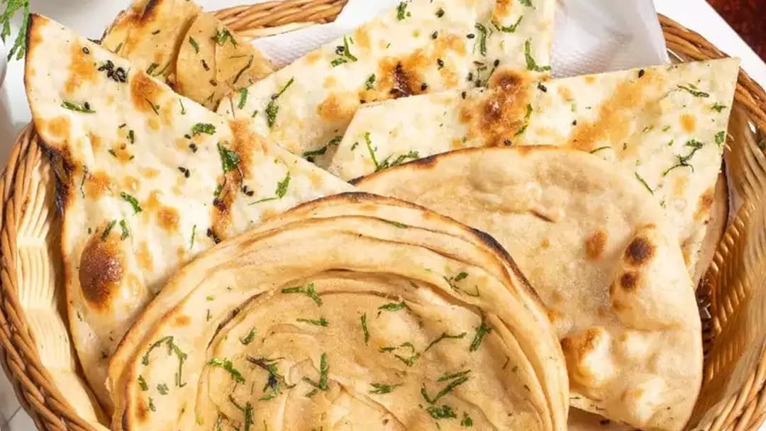 Laccha Paratha Tray, party tray catering selection at India Oven in El Dorado Hills