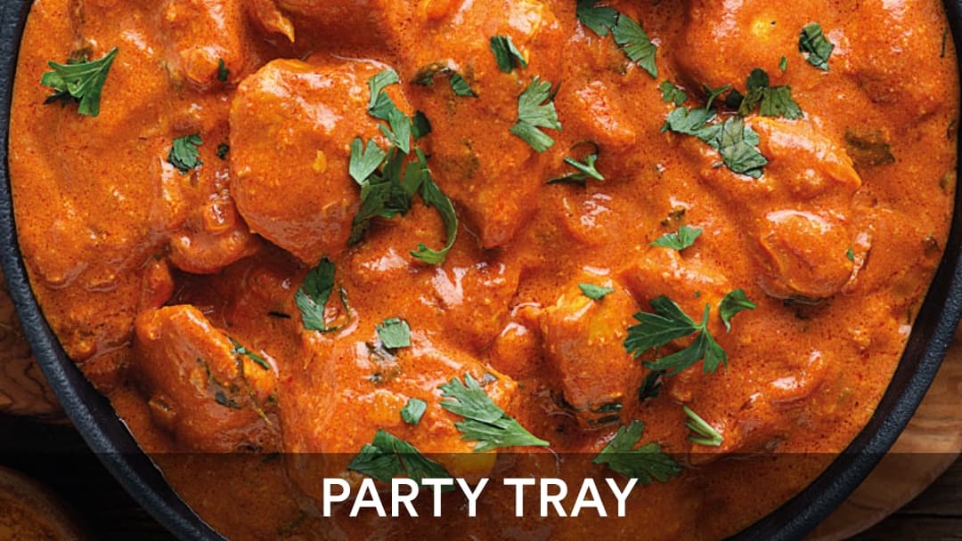 Butter Chicken Tray, party tray catering selection at India Oven in Grass Valley